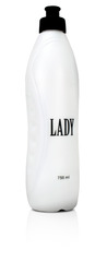 Drikkedunk med logo -  0.75L