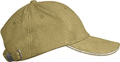 Khaki/hvid