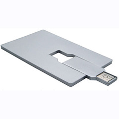 USB minne i vistkortsstorlek med tryck