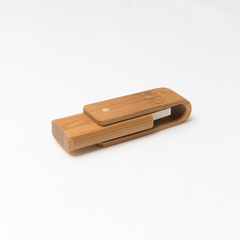 Miljövänligt USB minne med logga i Bambu