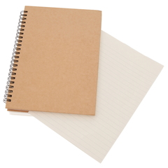 Miljövänlig anteckningsbok med logga - A5