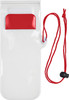 Red mobile pouch