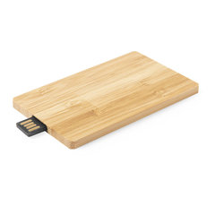 16 GB Bambus USB stick med logo tryk