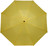 Gul paraply med logo