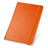 Orange notesbog