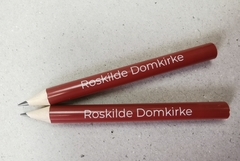 Farvet mini blyant med logo tryk