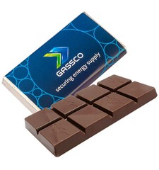 chokoladebar med logo, chokolade med logo 