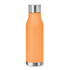 Orange rpet flaske med logo