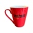 Krus med logo glaseret i special farve r%c3%b8d pantone