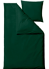 2 s%c3%a6t s%c3%b6dahl sengs%c3%a6t i %c3%98kologisk bomuld 140x200 cm  whisper gr%c3%b8n