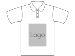 Polo shirt mave 280x300mm
